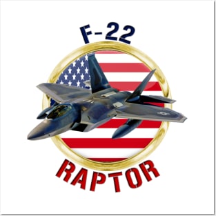 F-22 Raptor USA Posters and Art